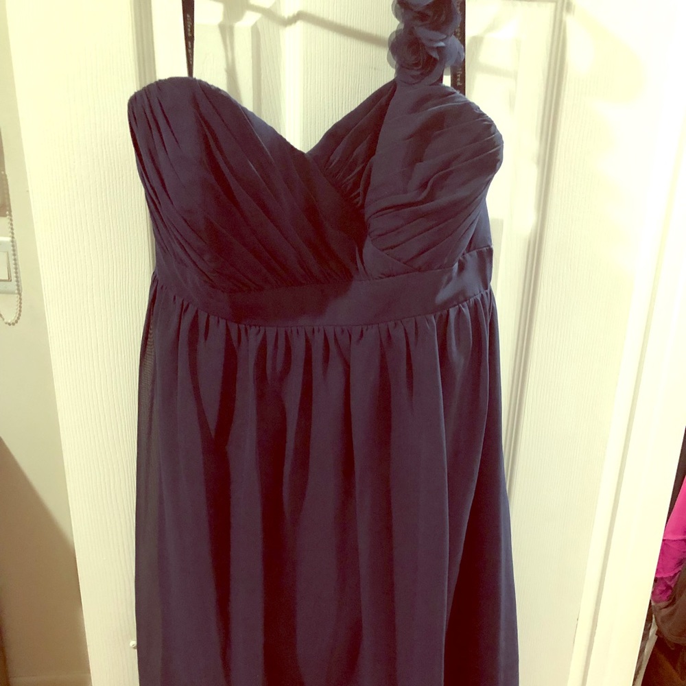Navy blue dress